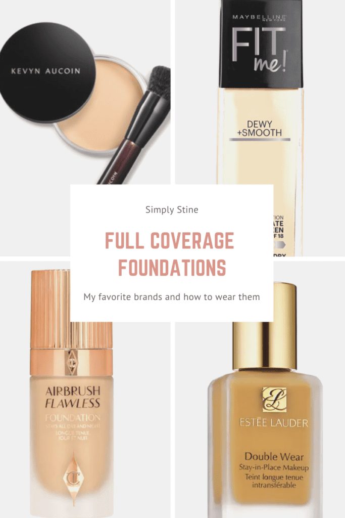 The Best Full Coverage Foundations : Simply Stine Beauty Blogger