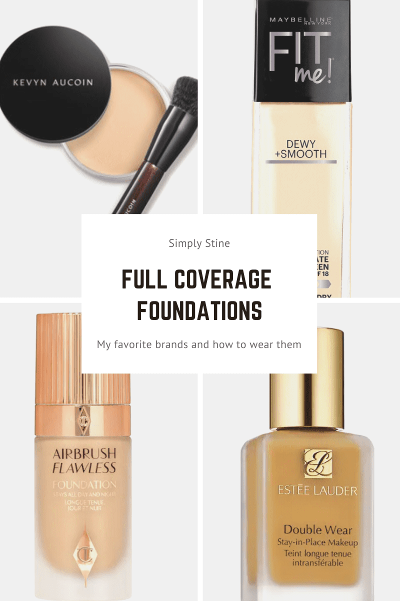 The Best Full Coverage Foundations Simply Stine Beauty Blogger