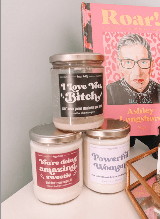 Bossy Pants Candles