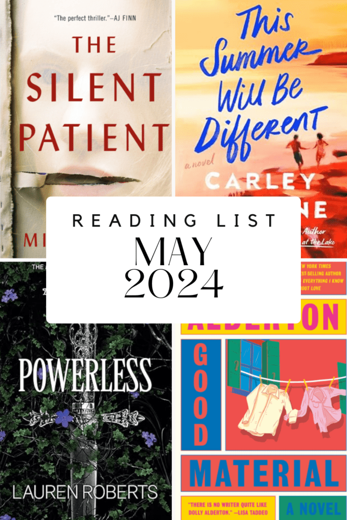 May 2024 Reading List 

All the books I read in May 