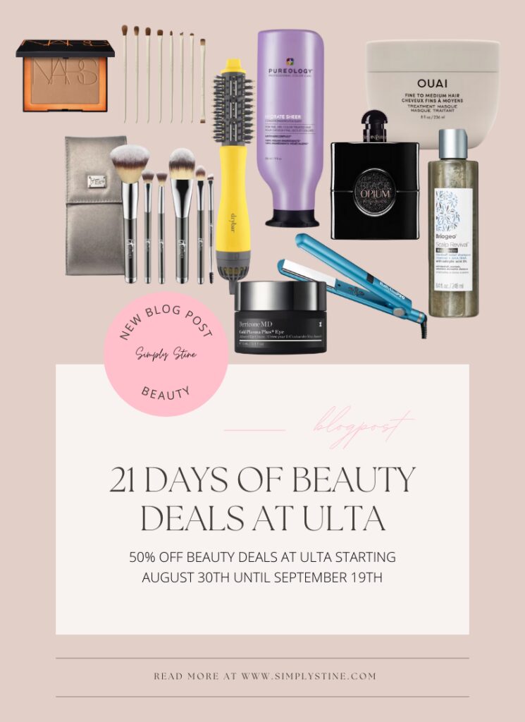 21 DAYS OF BEAUTY DEALS AT ULTA