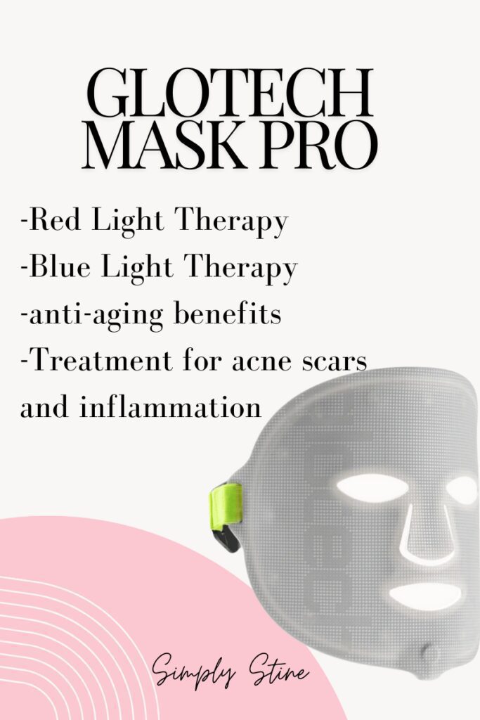 LED Light Therapy device Glotech Mask Pro