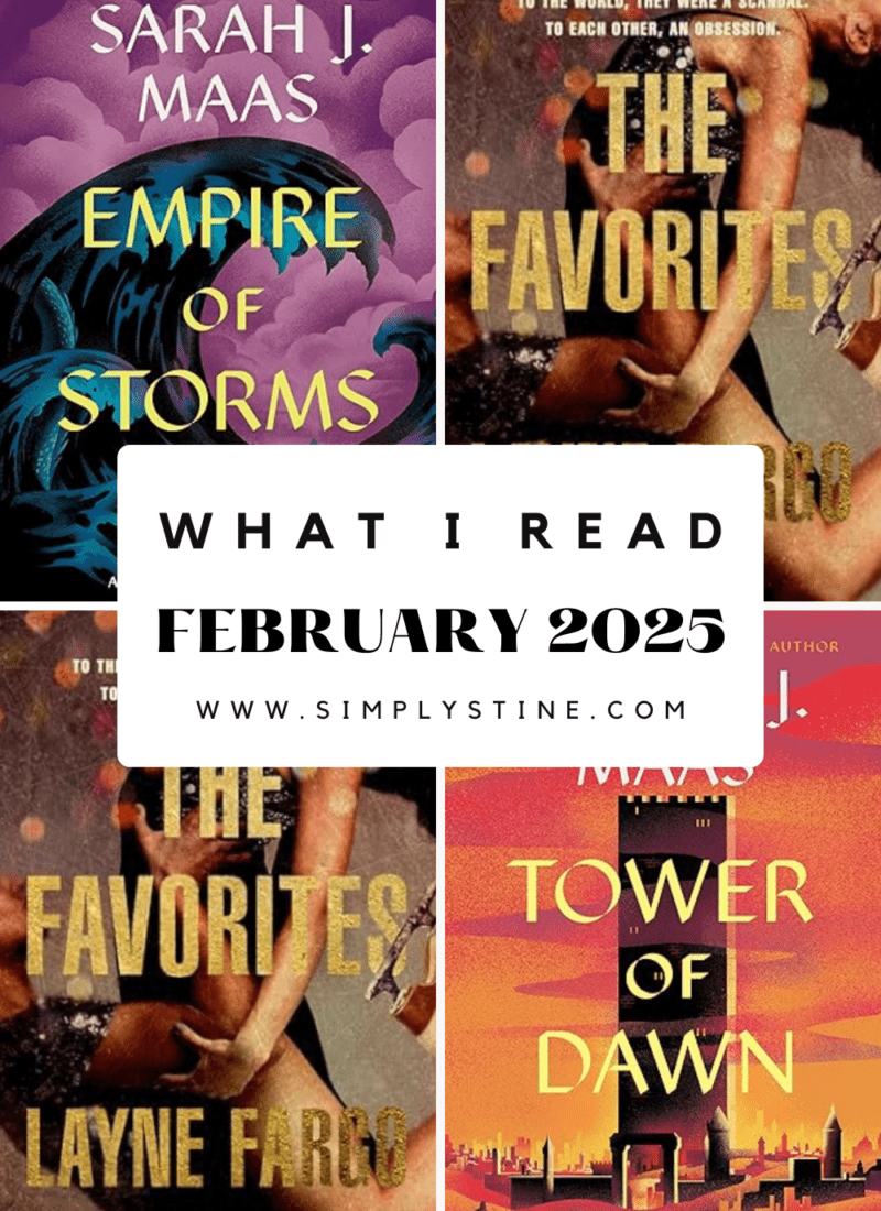 February 2025 monthly reading wrap-up